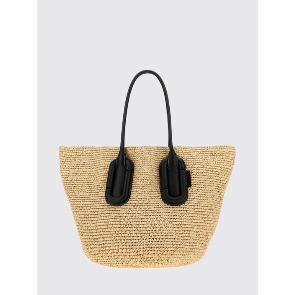 Babe Tote Marc Jacobs Raffia Tote Bag With Double Handle And Internal Pouch